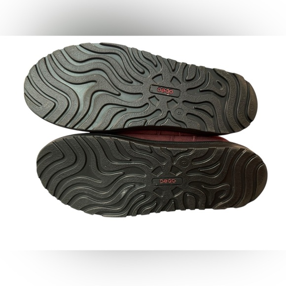 Abeo REGINA Neutral Support Shearling Ankle Boots winter warm comfort Burgundy - Picture 2 of 11